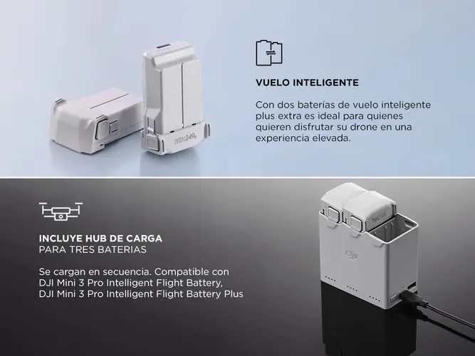 Drone con Cámara DJI Mini 3 Fly More Combo Full HD 4K - Imagen 5