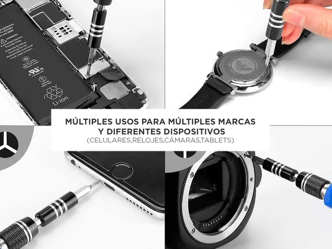 Kit Desarmador C/54 Puntas Intercambiables Celular 58 en 1 - Imagen 3