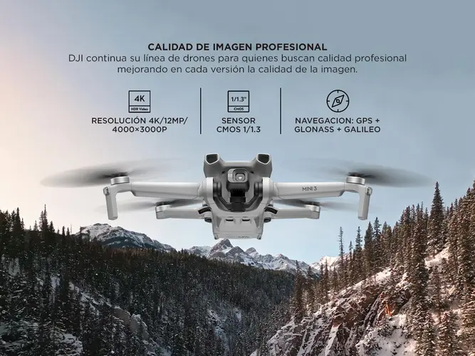 Drone con Cámara DJI Mini 3 Fly More Combo Full HD 4K - Imagen 3
