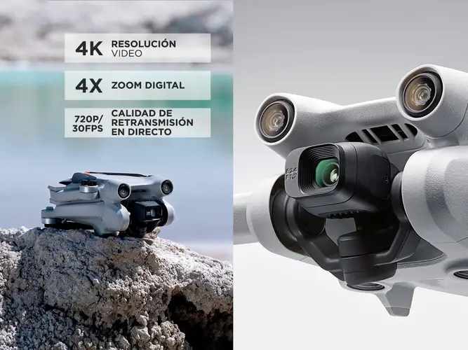 DJI Mini 3 Pro Fly More Combo Plus 3 Bater??as Control Remoto Drone con Camara - Imagen 3