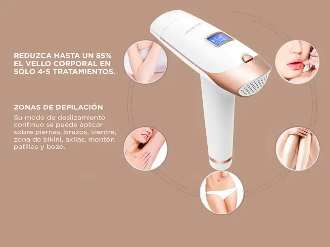 Depiladora IPL Laser LESCOLTON T009i 2 Cabezales - Imagen 3