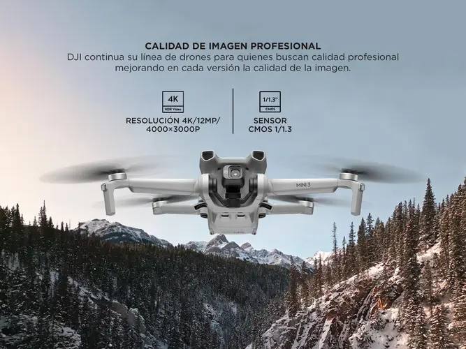Drone DJI Mini 3 Control Remoto DJI RC-N1 - Imagen 4