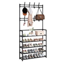 Perchero Organizador Zapatero Gadnic de 5 Estantes Hogar Estructura Firme