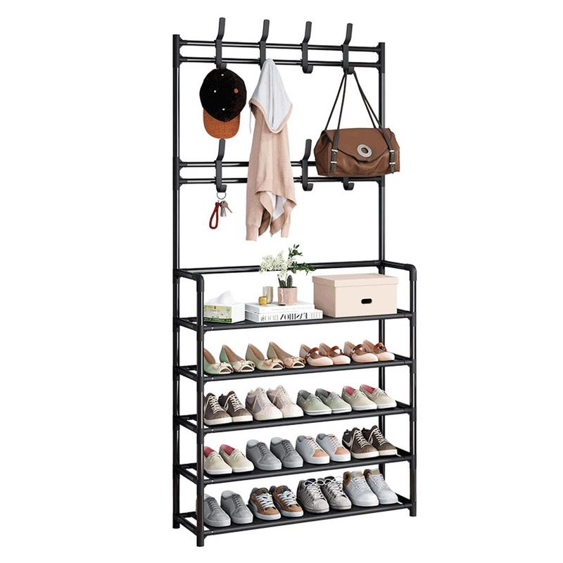 Perchero Organizador Zapatero Gadnic de 5 Estantes Hogar Estructura Firme