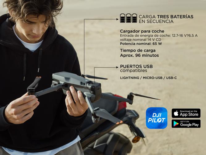 DJI Mavic 3 Fly More Combo x 3 Baterias - Imagen 2