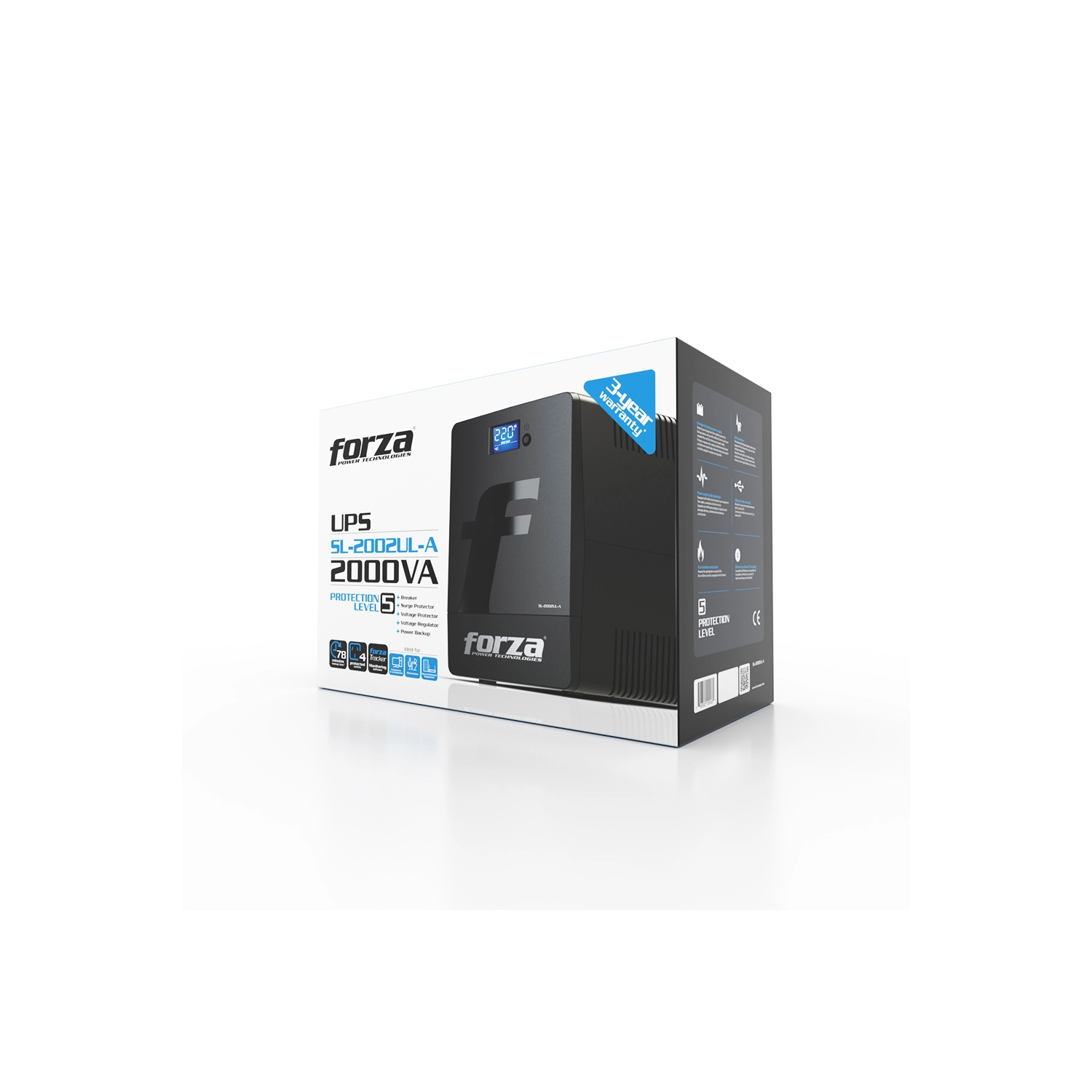 UPS SL Forza Interactiva 2000VA 1200W - Imagen 4