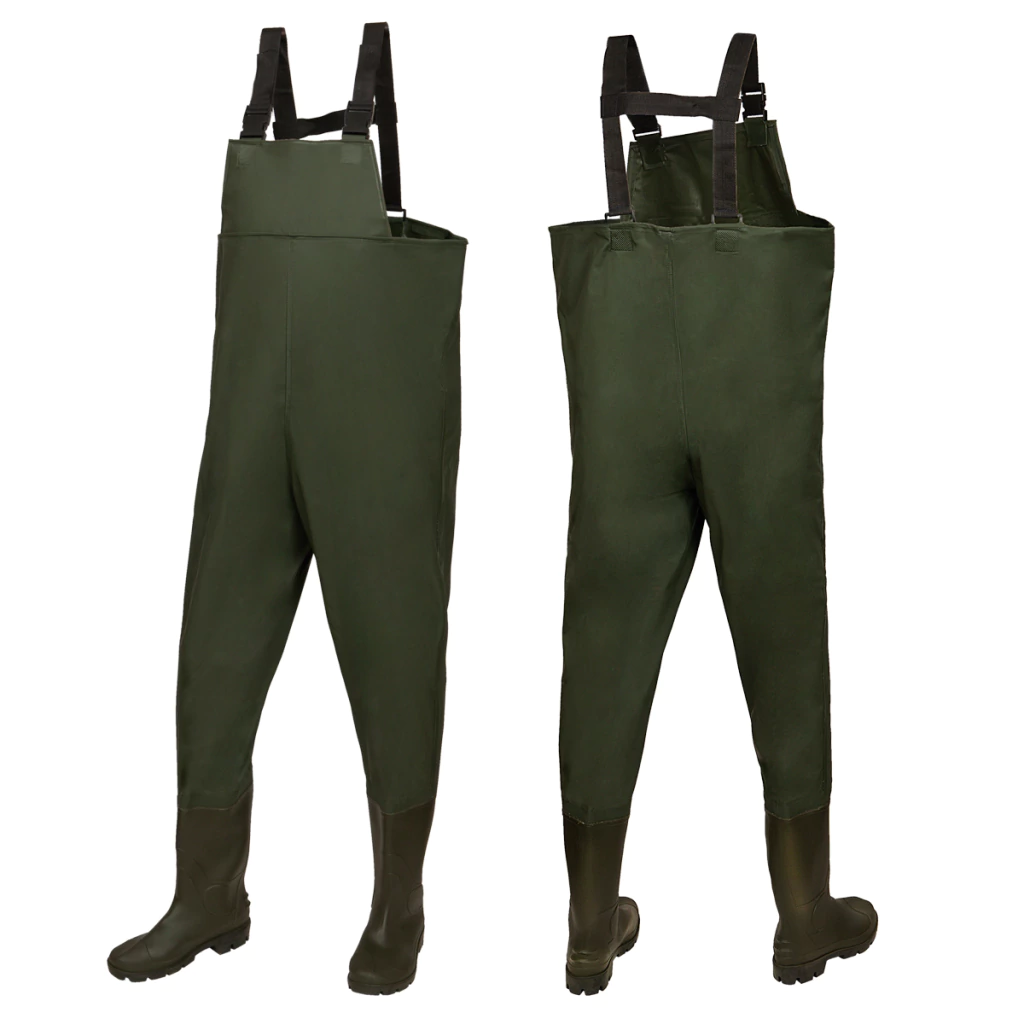 Wader de pvc Waterdog con botas N1020