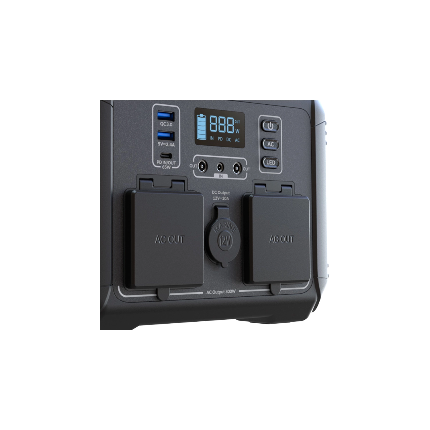 Generador Forza Titan FPP-T302 Portable 300W 220V - Imagen 2